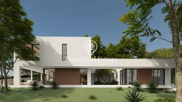 Espectacular casa unifamiliar en construcción en la zona del Mirador de Sant Andreu de Llavaneres — 10