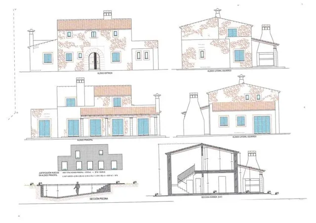 Parcela rústica con proyecto y licencia en S’Horta — Vistas  - foto 5