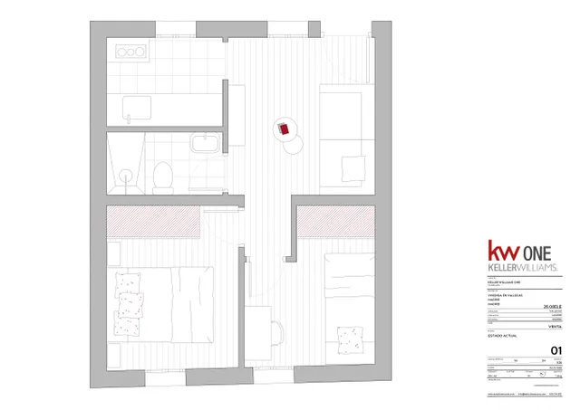 Piso exterior de 2 dormitorios para entrar a vivir — 18