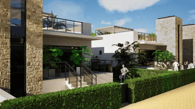 Villa en Mazarrón: 2 dormitorios, solárium, semisótano y piscina comunitaria — 11