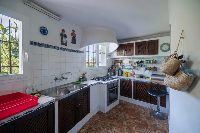 Villa con el encanto de una casita de campo con vistas al mar en Jávea — 7