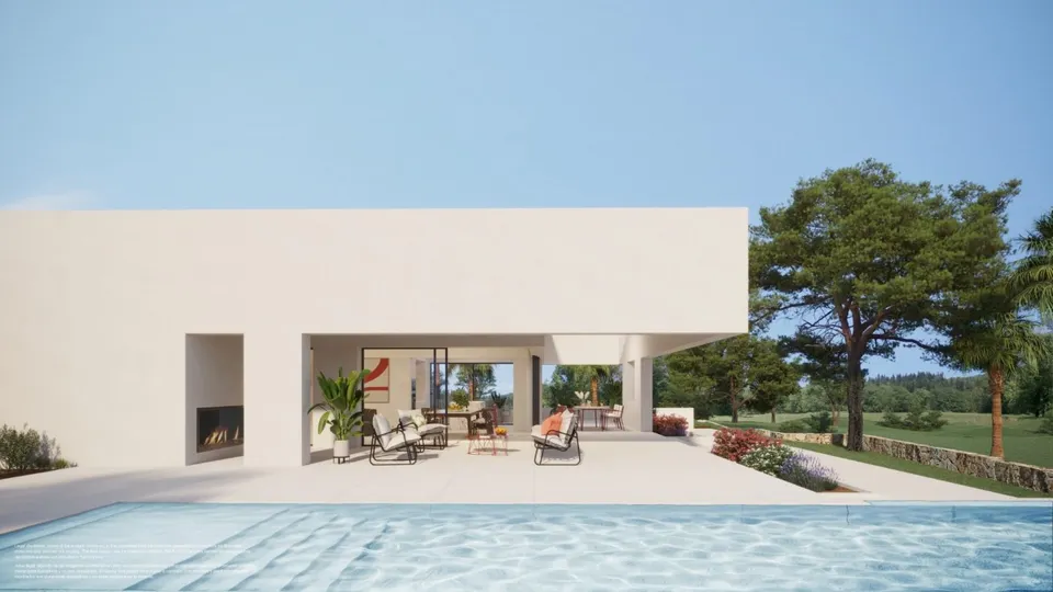 Lujosas villas de diseño exclusivo de 3 dormitorios en un campo de golf