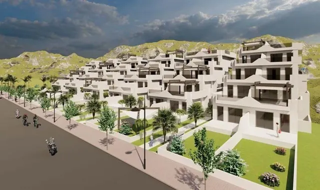 Espectaculares Pisos de Obra Nueva en Rio Park, Mutxamel, con vistas al mar — 28