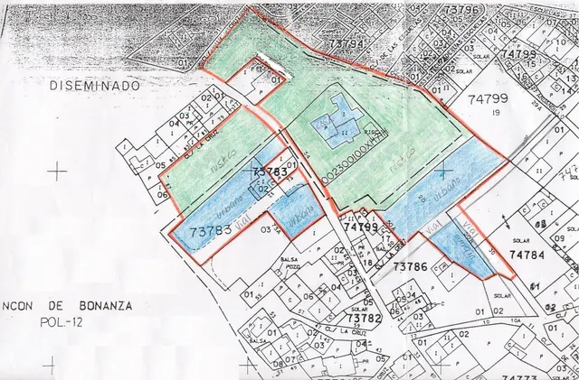 Estupenda finca de 12.441 m2 en Raiguero de Bonanza, pedanía de Orihuela (Alicante), a 2 Km. de Orihuela. — 5