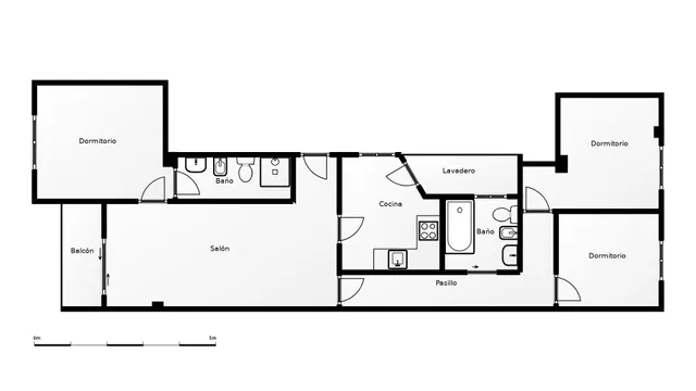 Piso de 3 dormitorios y 2 baños junto al auditorio de El Ejido — 33