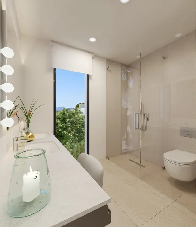VILLAS DE OBRA NUEVA MODERNAS CON VISTAS AL MAR EN SIERRA CORTINA — 15