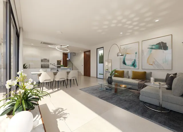 VILLAS DE OBRA NUEVA MODERNAS CON VISTAS AL MAR EN SIERRA CORTINA — 8