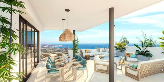 Moderno apartamento de 3 dormitorios en Casares con vistas p