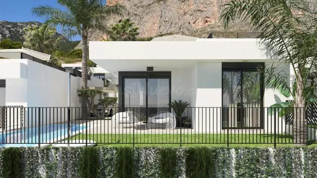 ¡Nueva villa con magníficas vistas al mar, en Polop Hills! — 2