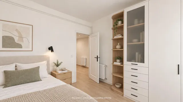 Amplia vivienda de 4 habitaciones con terraza acristalada, chimenea y aparcamiento — 36