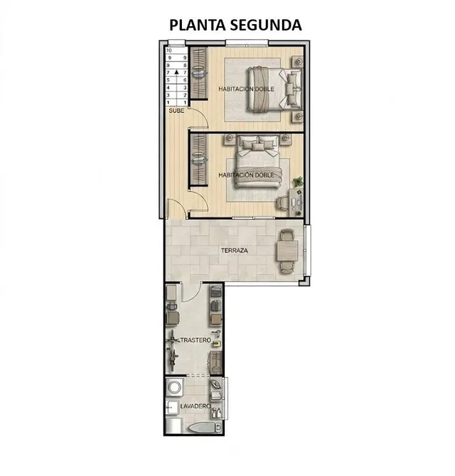 PISO CON ENTRADA INDEPENDIENTE Y TERRAZA EN LA CREU DE BARBERA - LA ROMANICA — 23