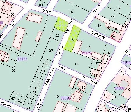 PARCELA URBANA DE ESQUINA EN VENTA EN ALDEATEJADA