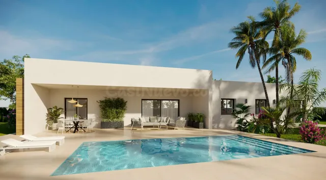 Villa moderna de 3 dormitorios con piscina privada a la vent