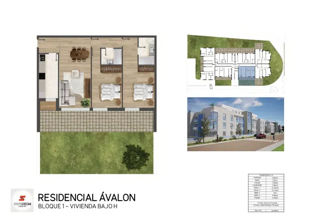 PROMOCIÓN DE PISOS EN SANCIBRIÁN (SANTA CRUZ DE BEZANA)- RESIDENCIAL ÁVALON. 2ª FASE — 3