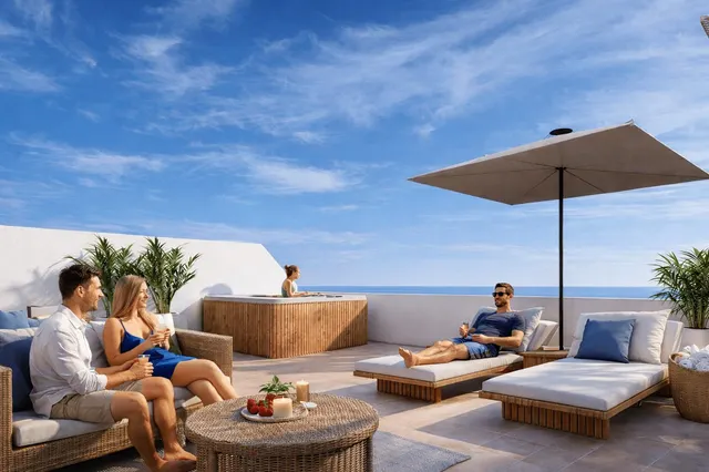 Apartamentos de lujo frente al campo de golf y cerca del mar en Los Alcázares, Costa Cálida — 10