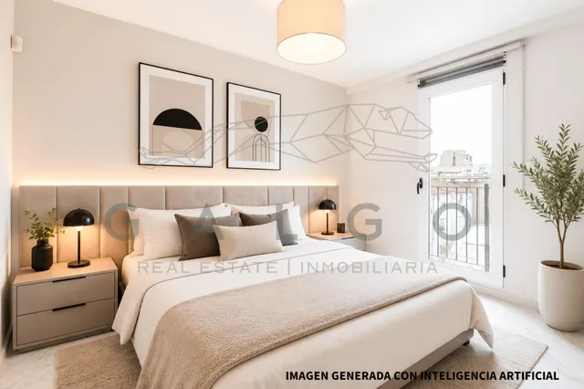Duplex muy luminoso y listo para entrar a vivir en calle Xat - foto 3