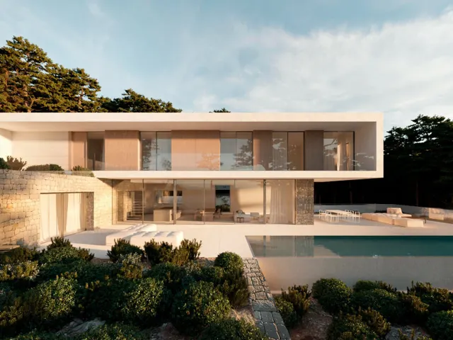 Villa de lujo con 4 dormitorios y piscina privada en Moraira — 4