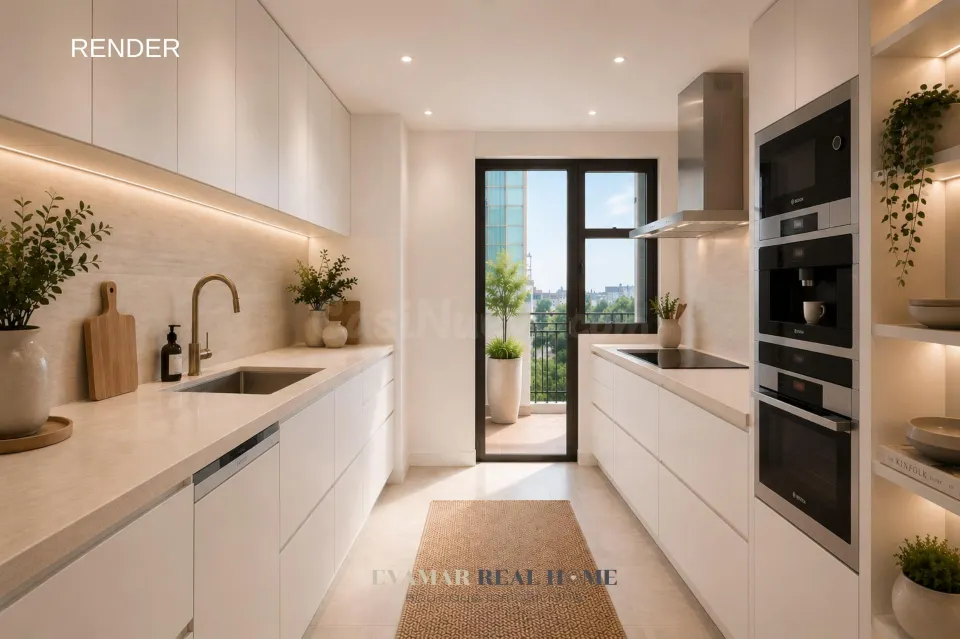AMPLIO PISO DE 180 m2 CON TERRAZAS Y VISTAS DESPEJADAS EN AVENIDAS-FONERS. ¡REFORMA A TU GUSTO!