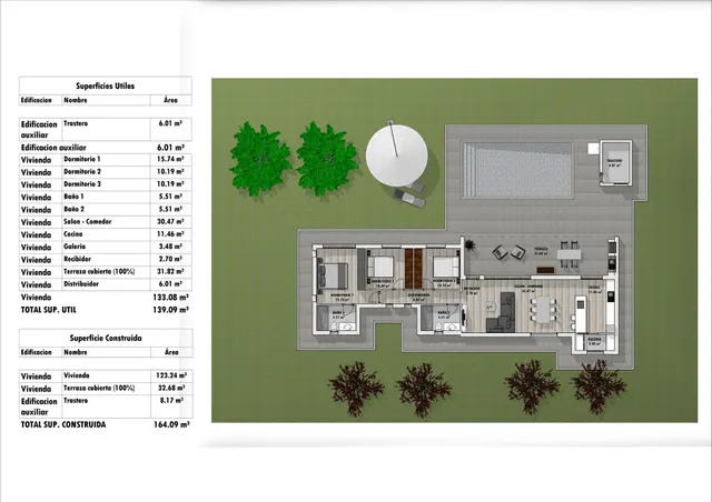 Villas en término de Aspe. — 10
