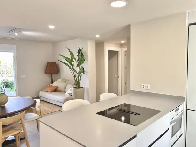 VIVIENDA OBRA NUEVA DE 2 habitaciones CON TERRAZA, GARAJE Y PISCINA EN RESIDENCIAL EN DENIA !! — 5