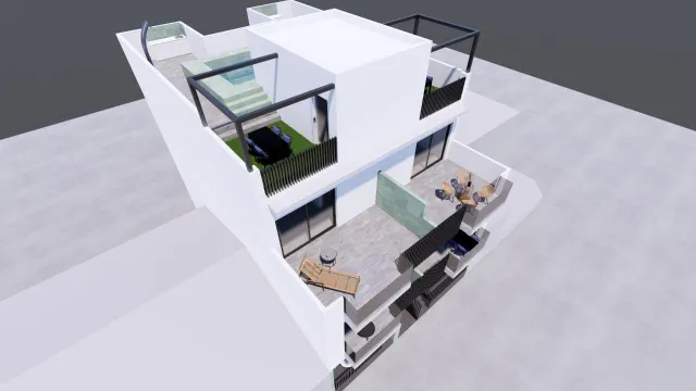 Nuevos apartamentos mediterráneos a solo 100 m de la playa en Torre de la Horadada — 20