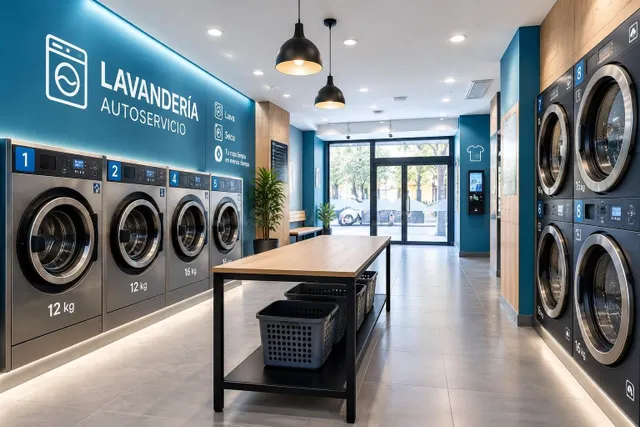 PACK DE 3 LAVANDERÍAS + LOCKERS EN VALENCIA | NEGOCIO AUTOMA - foto 3
