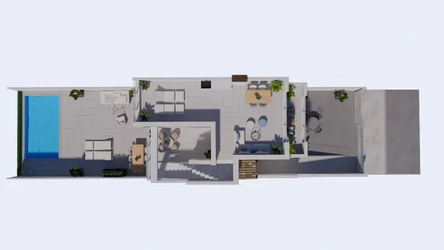 Casas adosadas de nueva construcción en primera línea de La Serena Golf en Los Alcázares — 28
