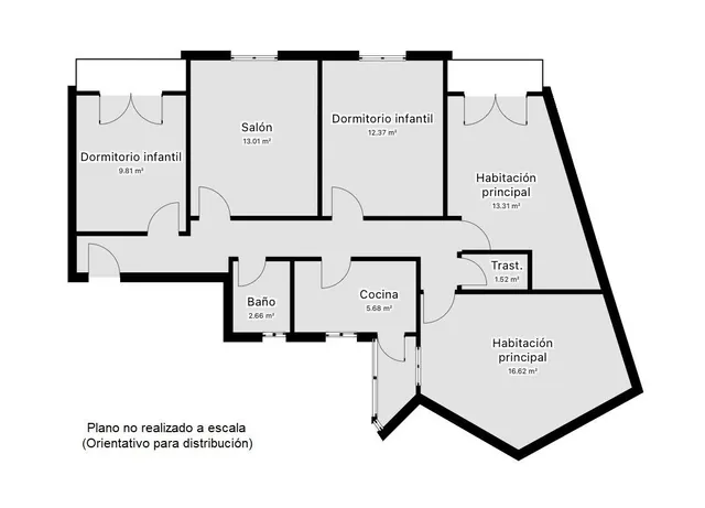 Piso 4 habitaciones 98m² en venta - Vergeles — 22