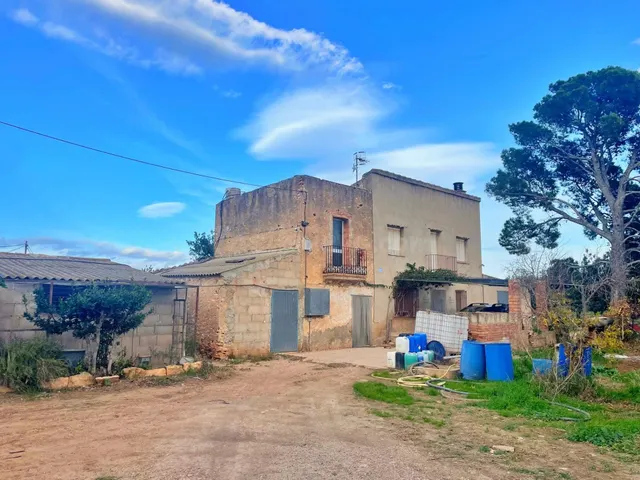 Chalet en Vinallop y plantación de olivos y mandarines en pr