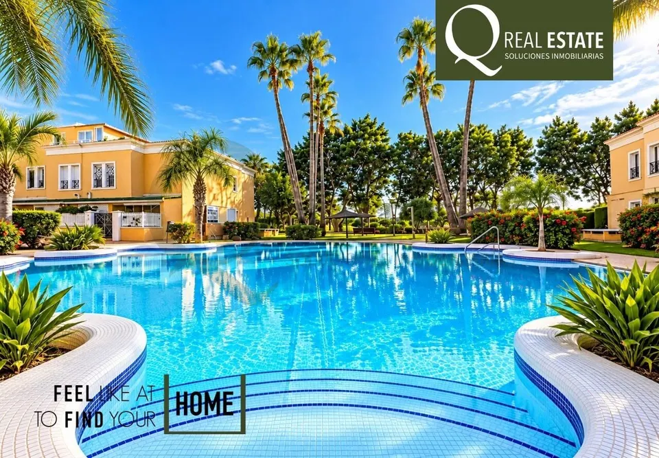 Exclusivo chalet adosado en Alicante golf, playa de san juan con piscina, terrazas y garaje