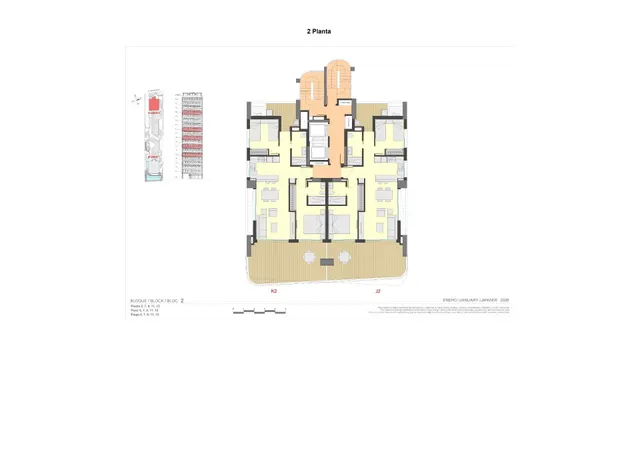 Apartamentos y áticos dúplex de 1, 2 y 3 dormitorios en primera línea de la playa de La Fossa en Calpe — 30