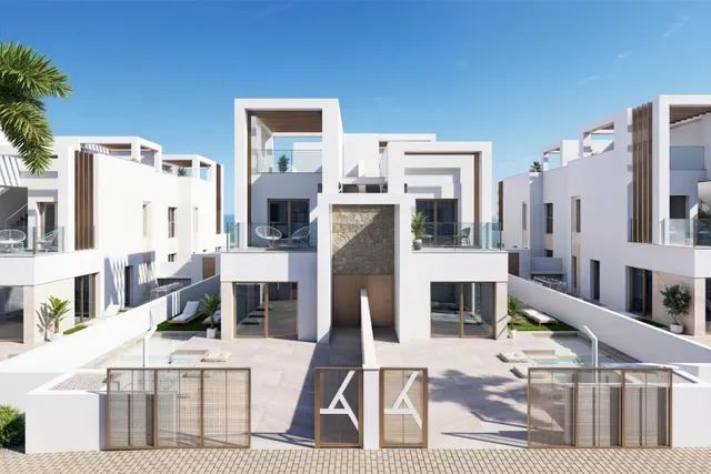 Villas de nueva construcción con piscina privada en Serena Golf-Los Alcázares — 13