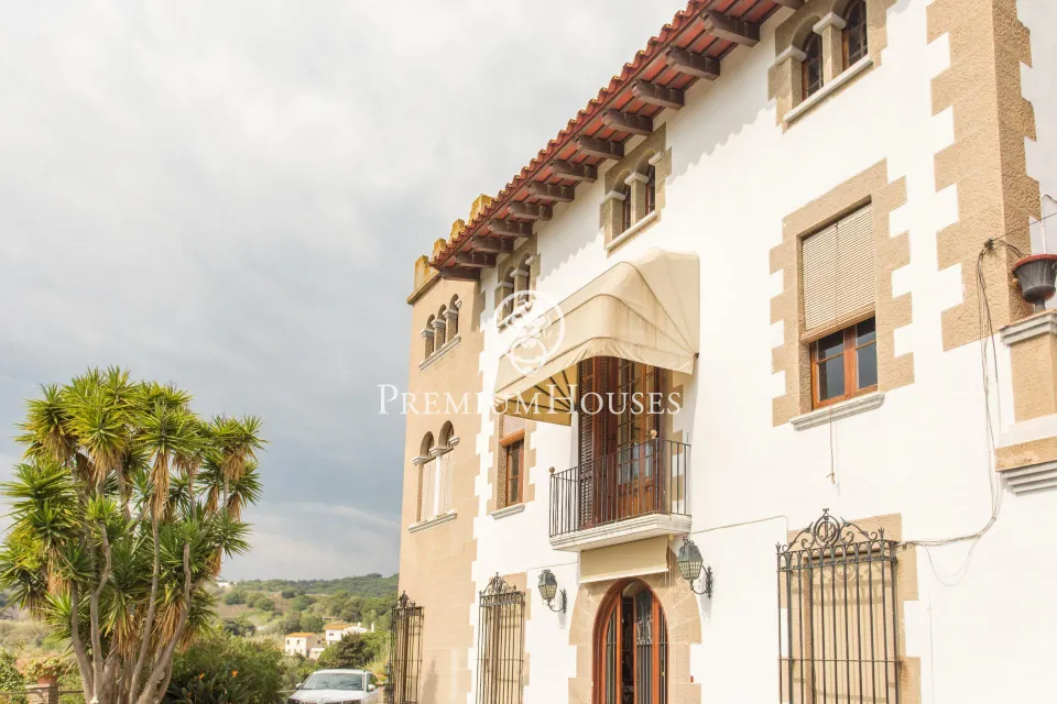 Masía a la venta en Arenys de Mar con vistas a la naturaleza