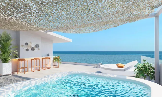 ÁTICO EN ESQUINA CON TERRAZA DE 36M2 Y SOLARIUM CON PISCINA ARRIBA DE 161M2. VISTAS PANORÁMICAS. — 26