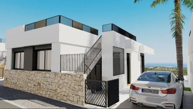 Chalet independiente con terraza en Polop - Alicante - foto 3