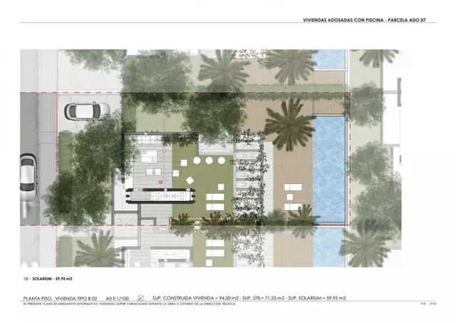ADOSADOS CON JARDÍN, PISCINA Y SOLARIUM PRIVADOS EN CAMPO GOLF FONT DEL LLOP — 15