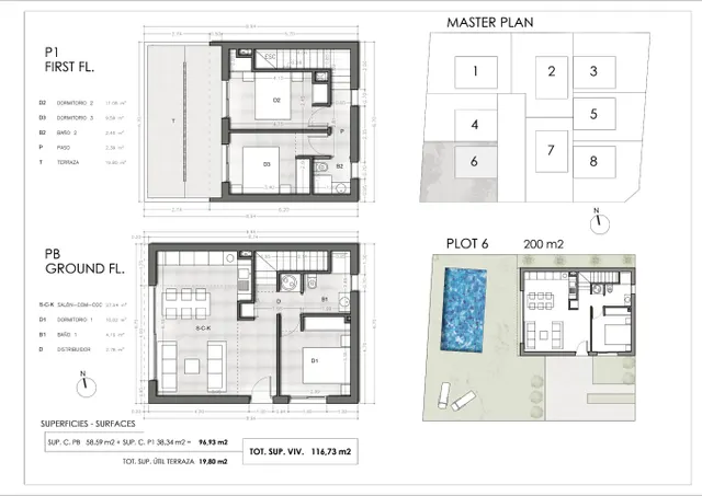 Villa 3 habitaciones 117m² en venta - Los Dolses — 31