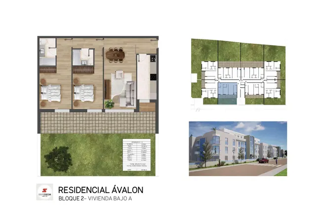 PROMOCIÓN DE PISOS EN SANCIBRIÁN (SANTA CRUZ DE BEZANA)- RESIDENCIAL ÁVALON. 1ª FASE — 3