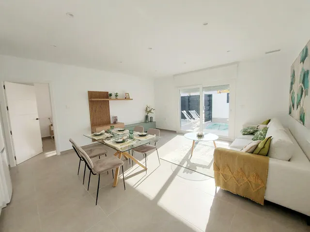 ADOSADO CON PARCELA, GARAJE Y PISCINA PRIVADA EN ROLDAN - TORRE PACHECO !! — 6