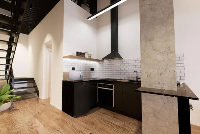 Modernos apartamentos dúplex tipo loft en el corazón de Alicante — 2