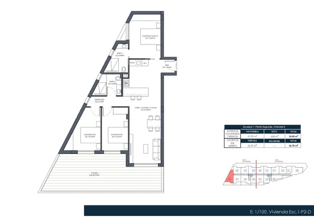 Apartamento de 3 domitorios con piscina y gimnasio en Formentera del Segura(Alicante) — 11