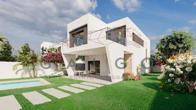 Comprar chalet de obra nueva en Calicanto con piscina - foto 3