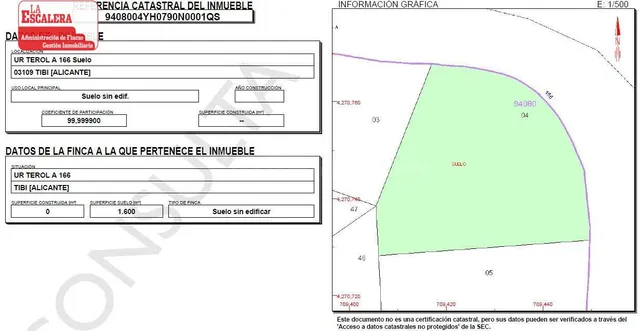 PARECELA A166. TEROL. TIBI — 5