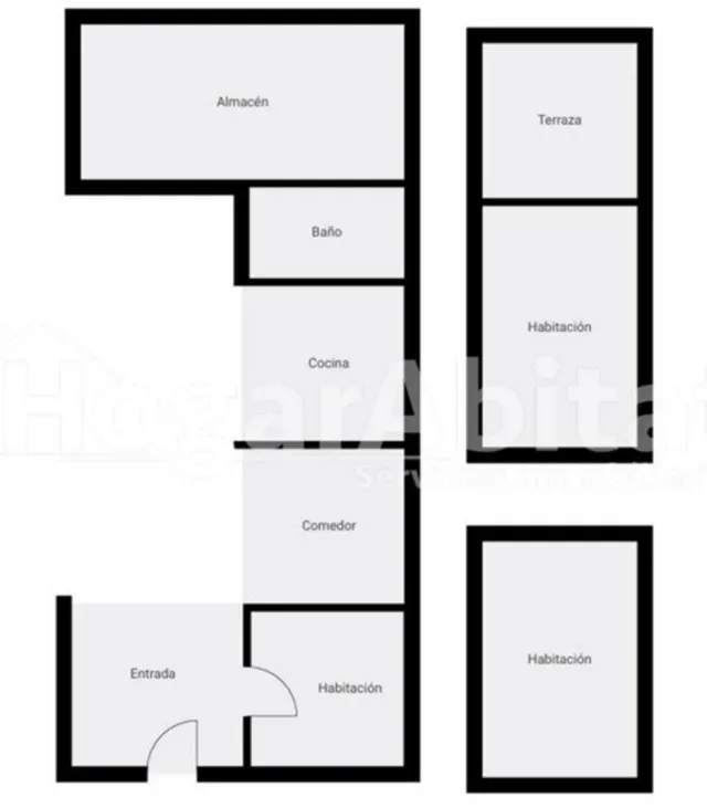 AMPLIA CASA CON TERRAZA Y BALCÓN PARA HACER A TU GUSTO — 26