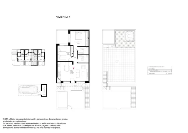 Bungalow 2 habitaciones 84m² en venta - Las esperanzas — 7
