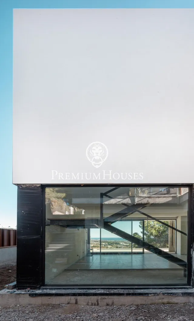 Obra Nueva en construcción en Premià de Dalt con vistas mar - Costa Barcelona — 40