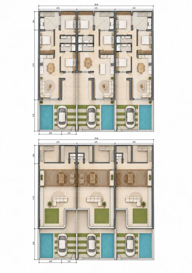 Villa 3 habitaciones 96m² en venta - Lo Pagán — 17