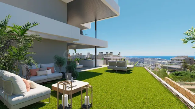 MIJAS GOLF, VIVIENDAS DE OBRA NUEVA CON VISTAS AL MAR