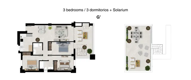 Ático 3 habitaciones 98m² en venta - Hipódromo-Cerrado del Águila — 44