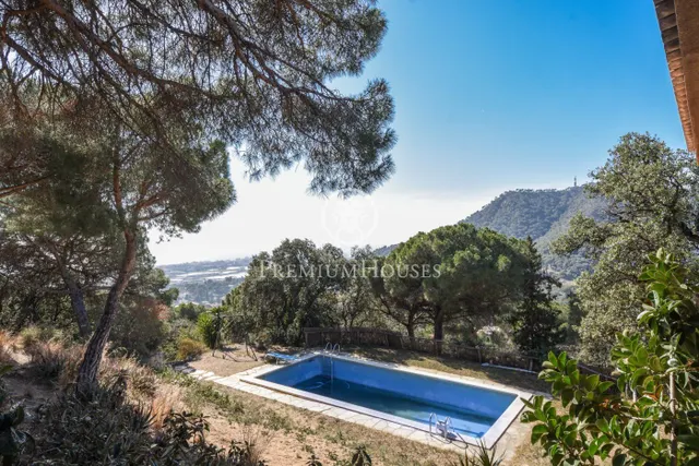 Casa en venta en plena montaña con piscina y vistas al mar en Cabrera de Mar — 31